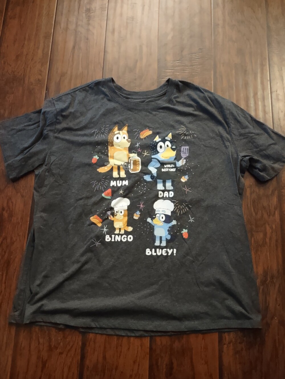 Men's Short-Sleeve Bluey Graphic Tee